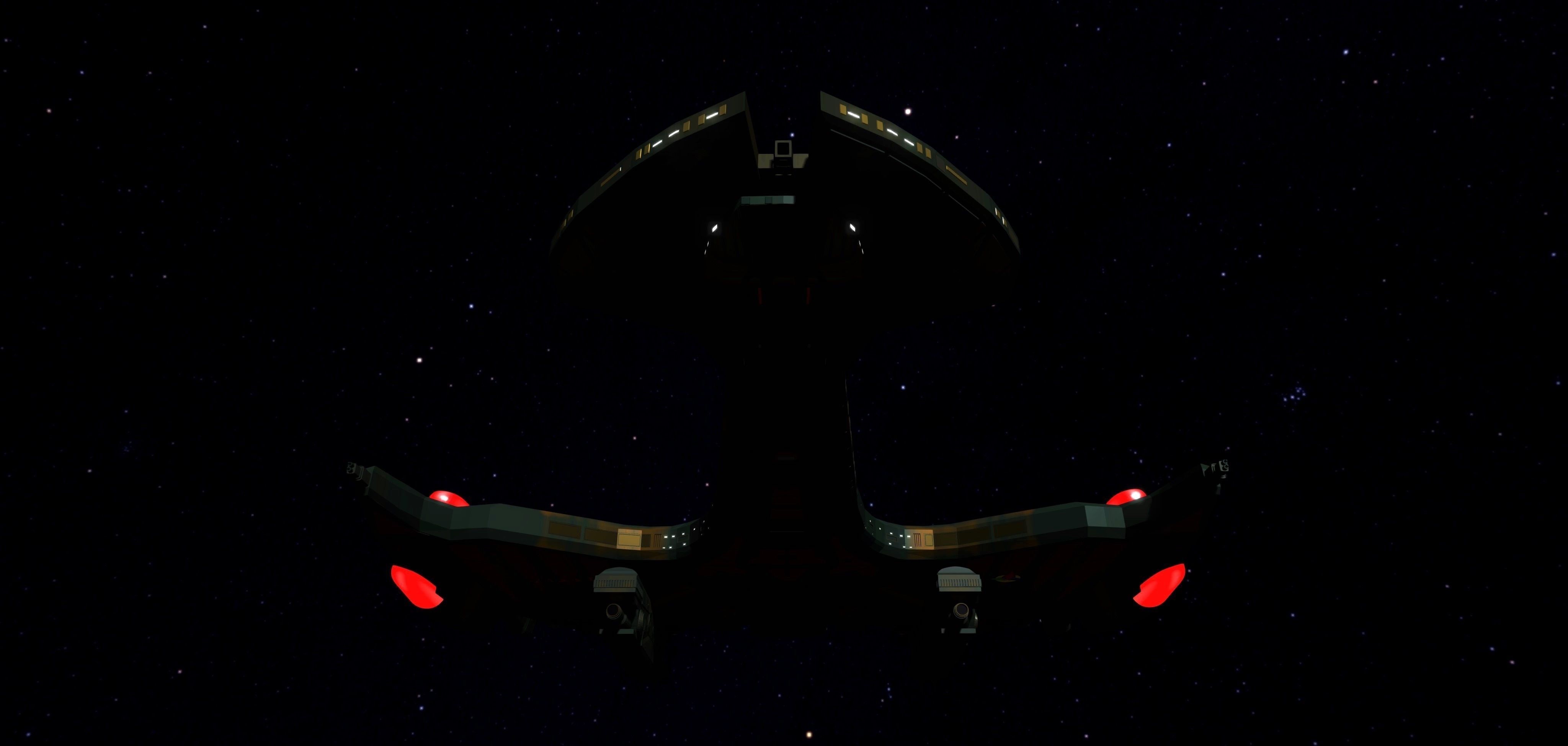 STAR TREK - KLINGON NEGH VAR CLASS Low-poly 3D model_6