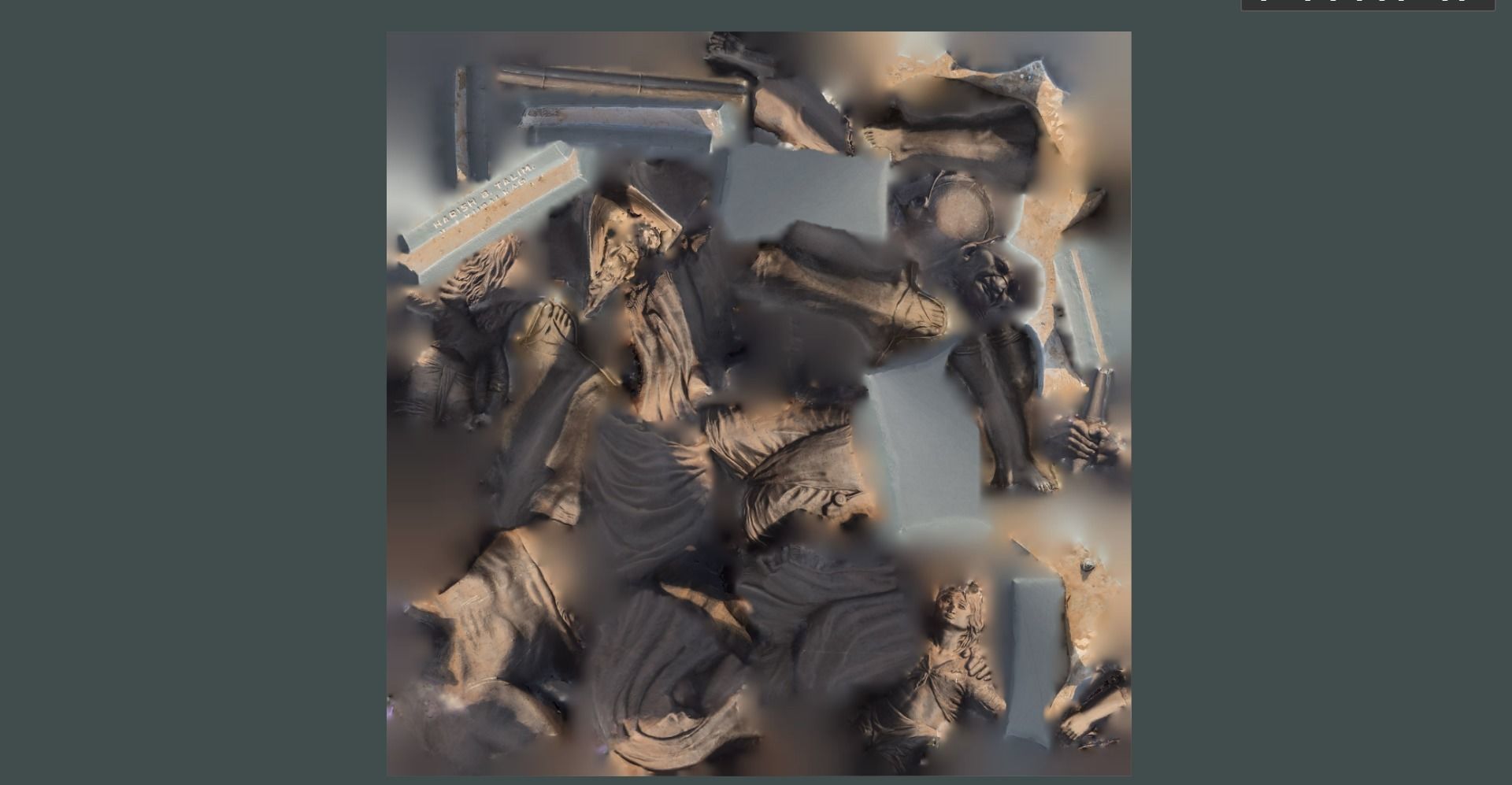 Gandhi by Harish Talim Low-poly 3D model_32