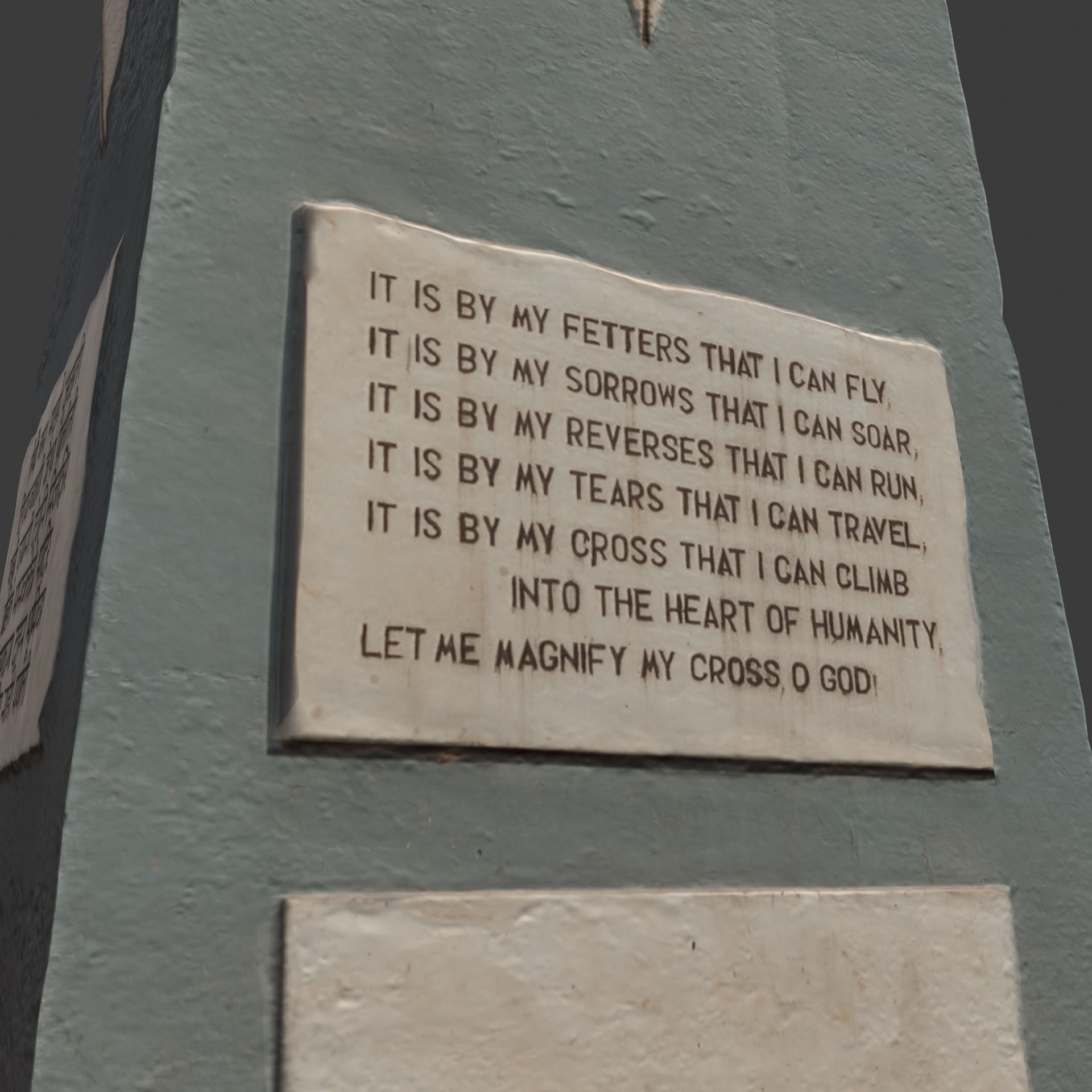 Gandhi by Harish Talim Low-poly 3D model_31