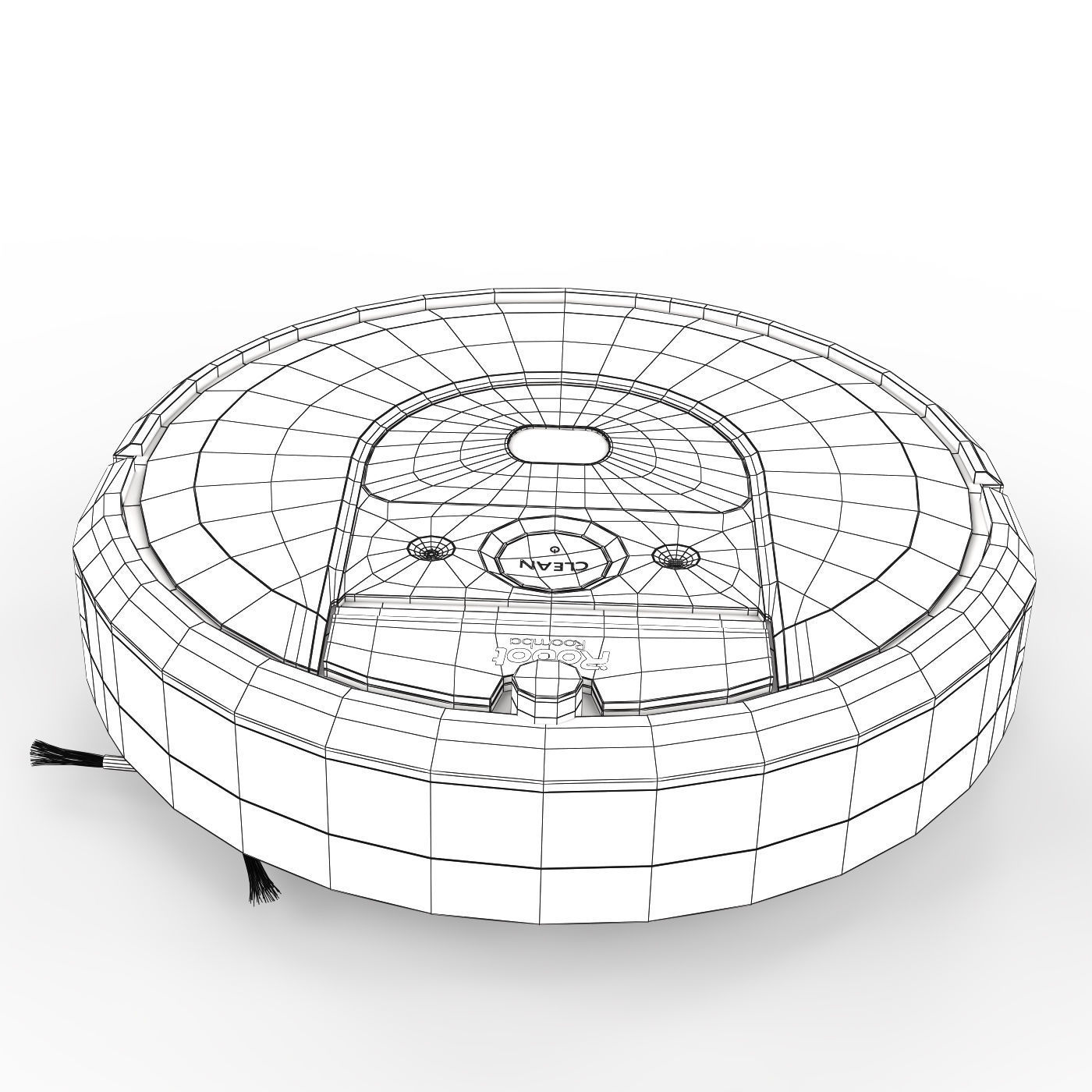 Vacuum cleaner Roomba  i7 plus 3D model_13