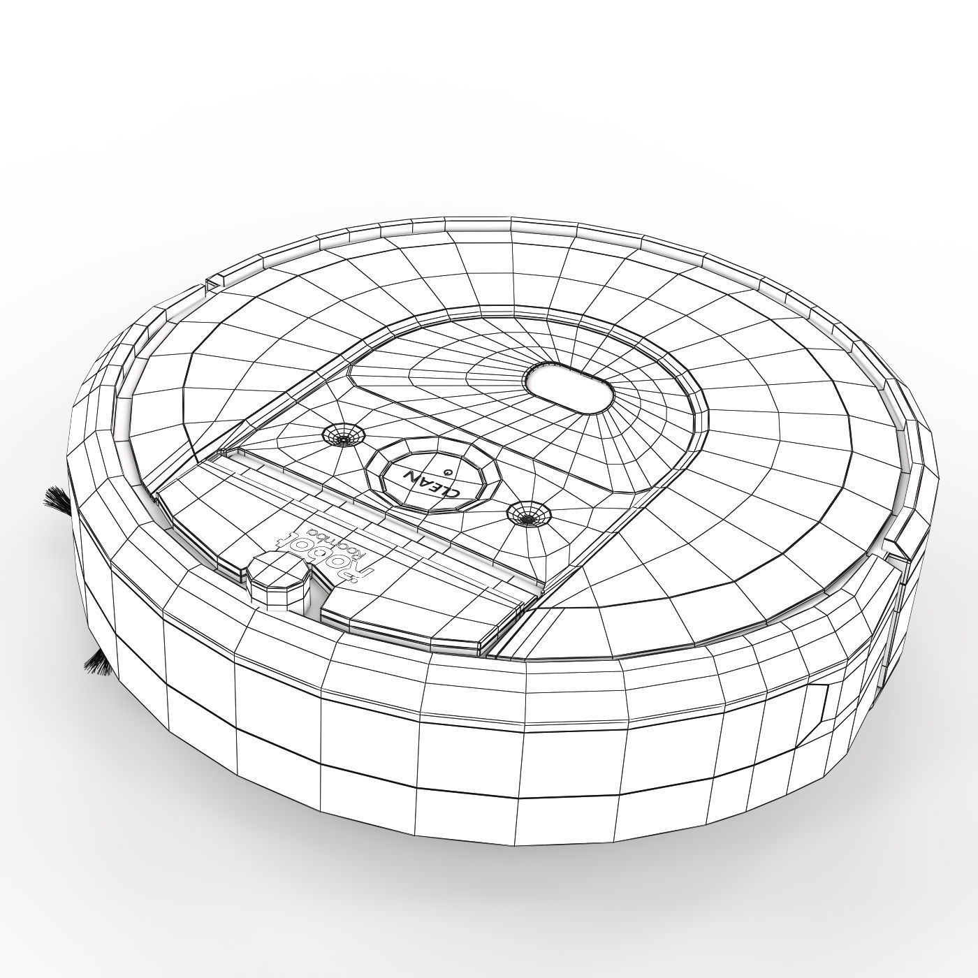 Vacuum cleaner Roomba  i7 plus 3D model_15