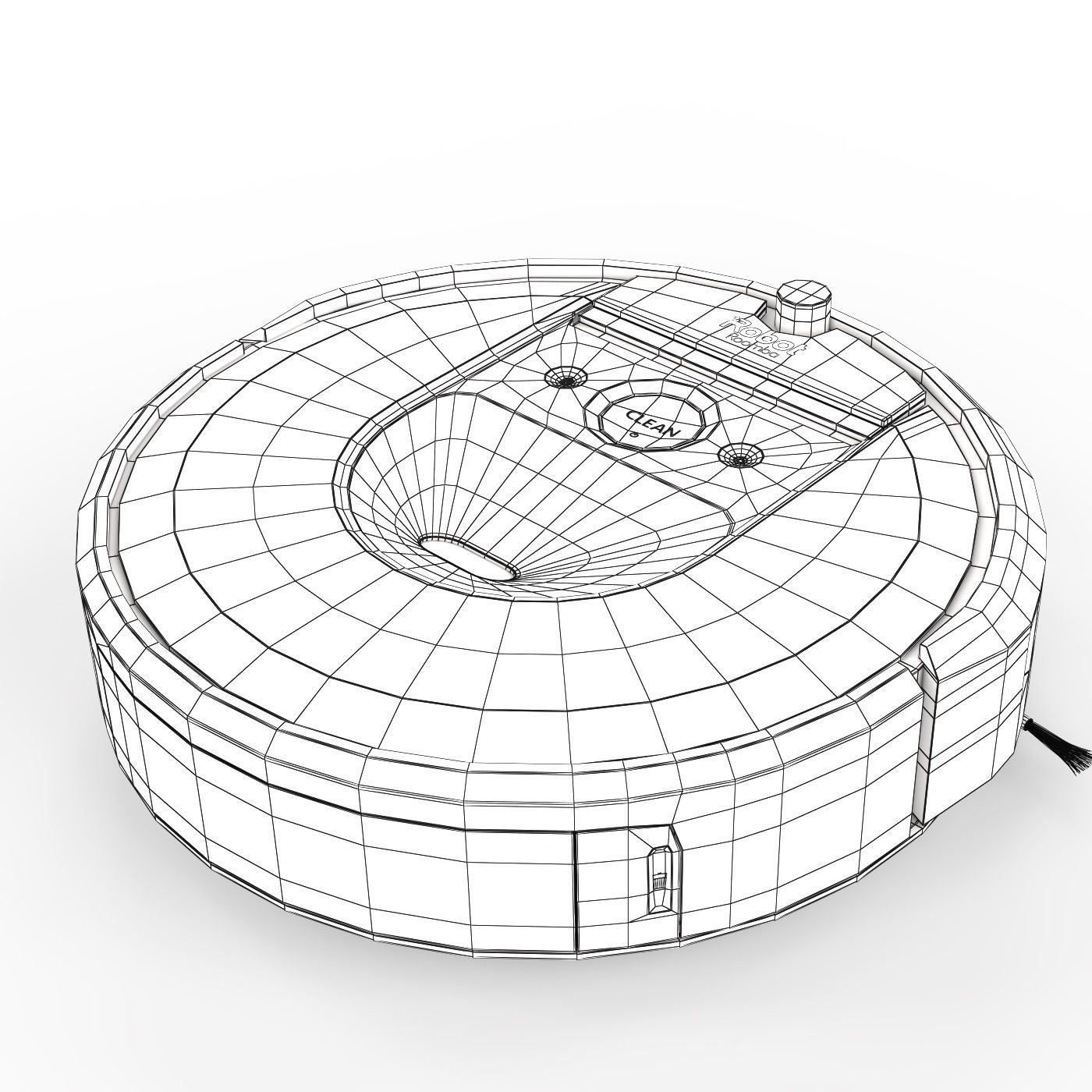 Vacuum cleaner Roomba  i7 plus 3D model_16