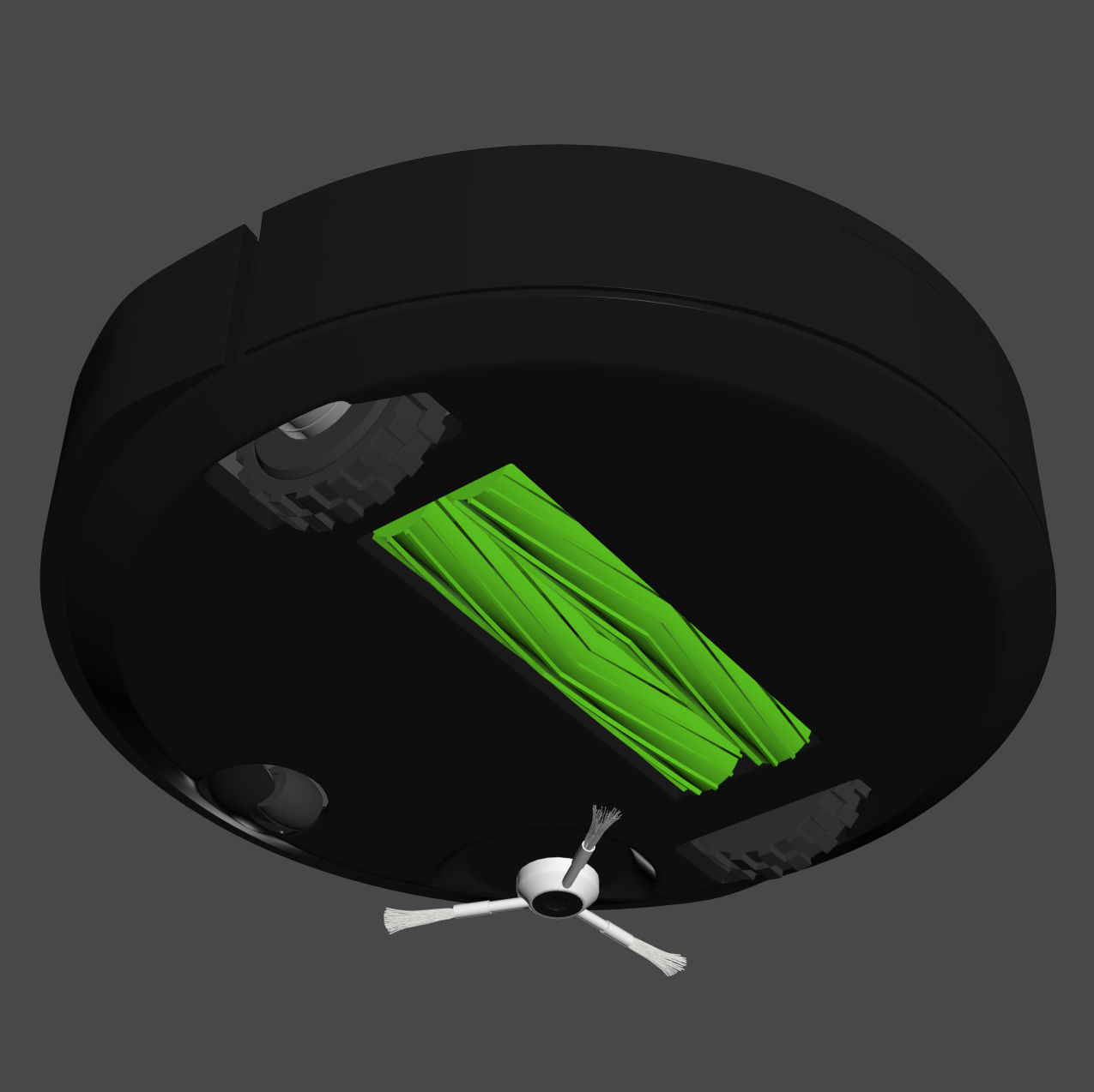 Vacuum cleaner Roomba  i7 plus 3D model_22