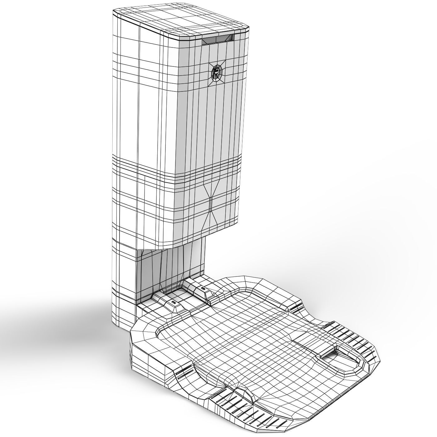 Vacuum cleaner Roomba  i7 plus 3D model_21