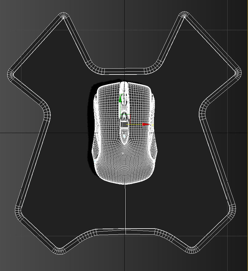 bluetooth gaming mouse 3D model_10