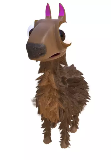 Llama 3D model_0
