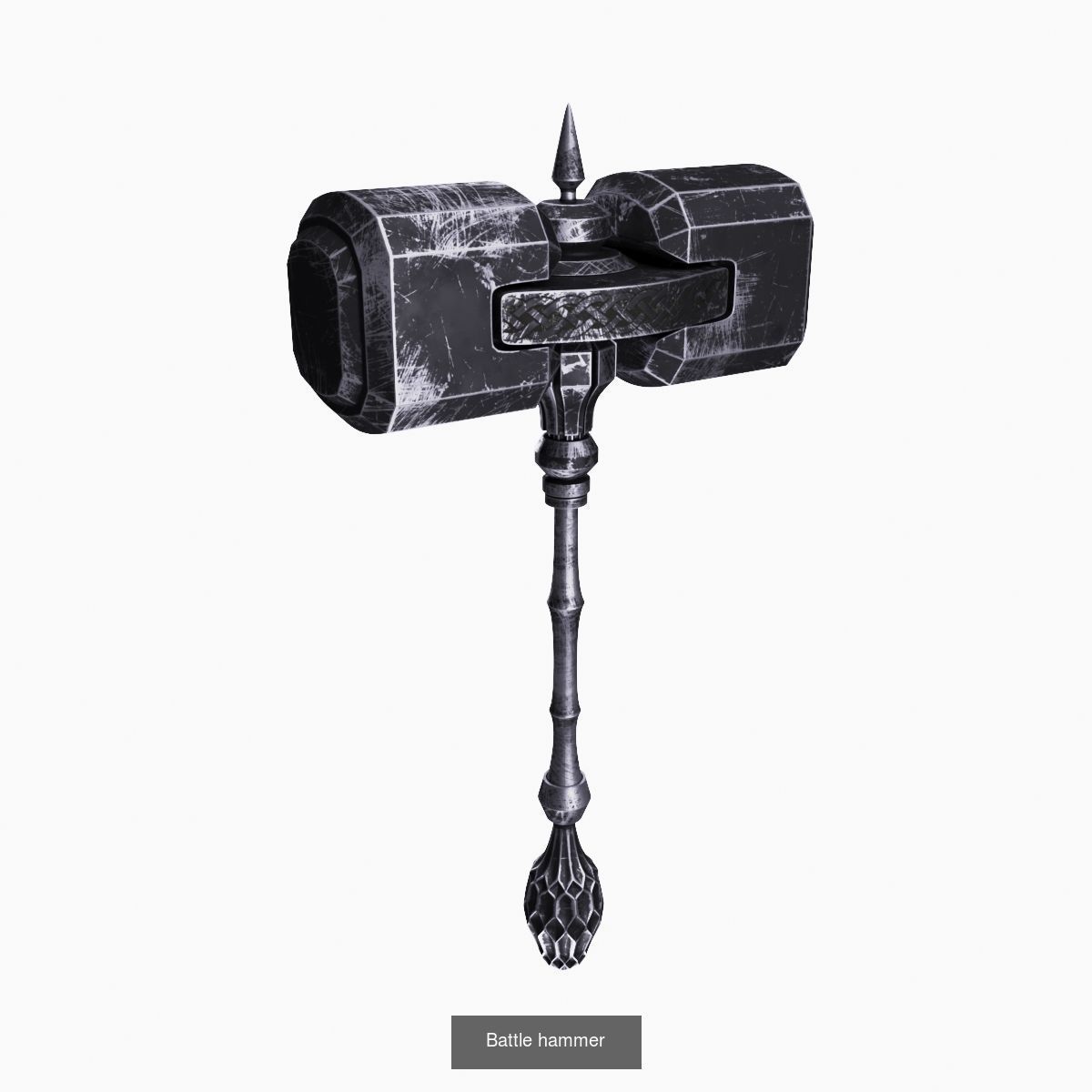 Medieval Weapons 3D Model Collection_14