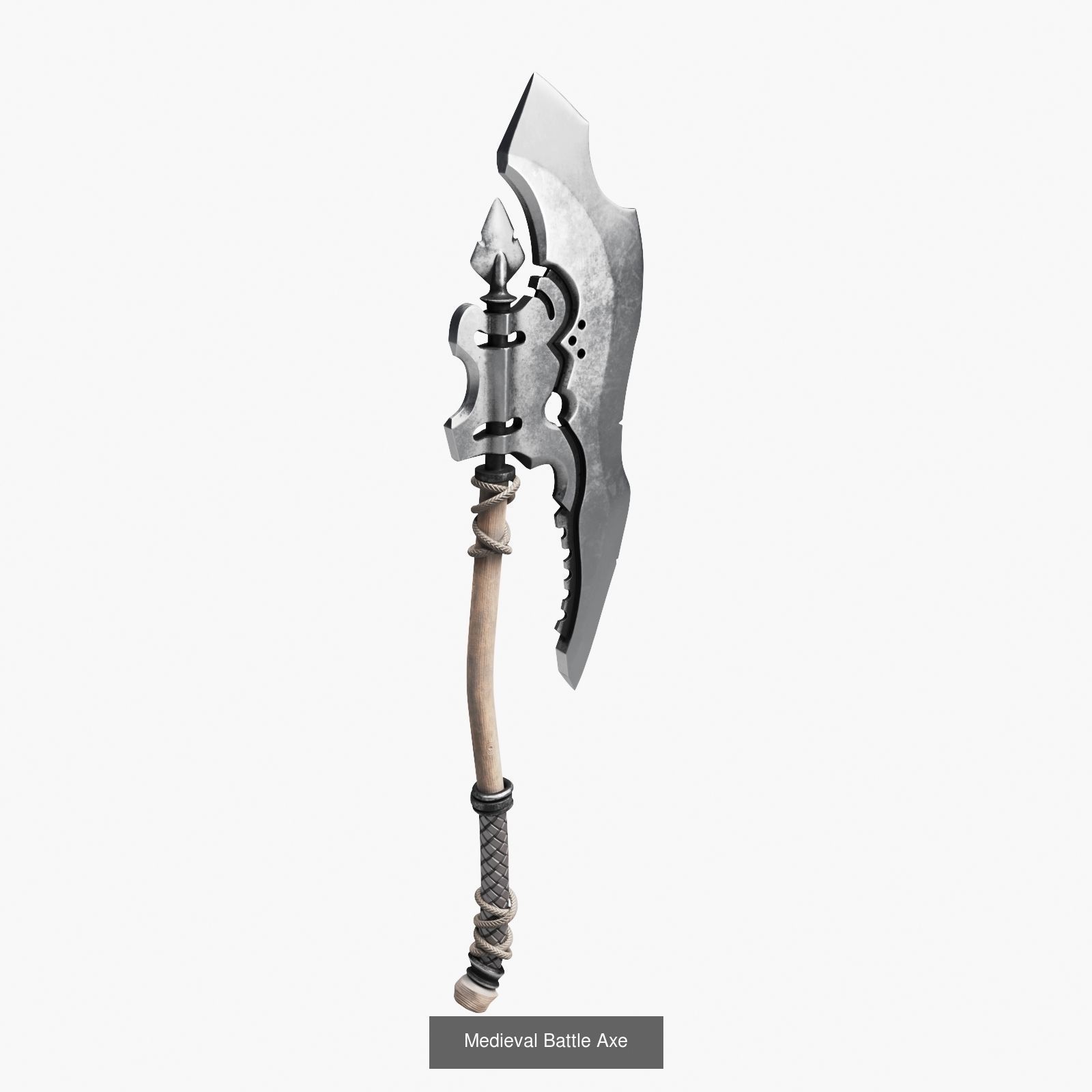 Medieval Weapons 3D Model Collection_32