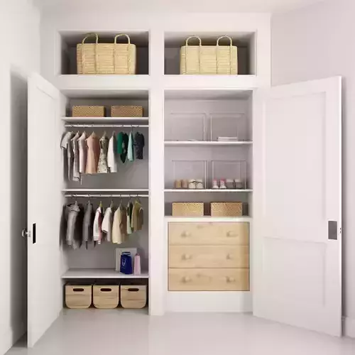 Wardrobe for children 02