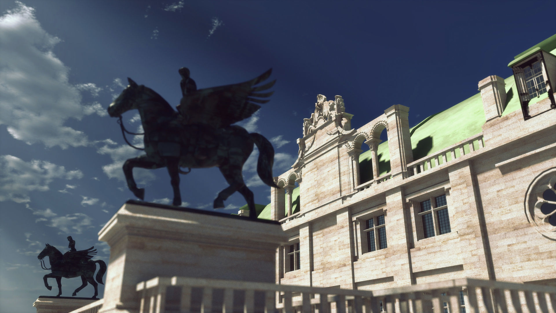 State opera building - Vienna Austria 3D model_8
