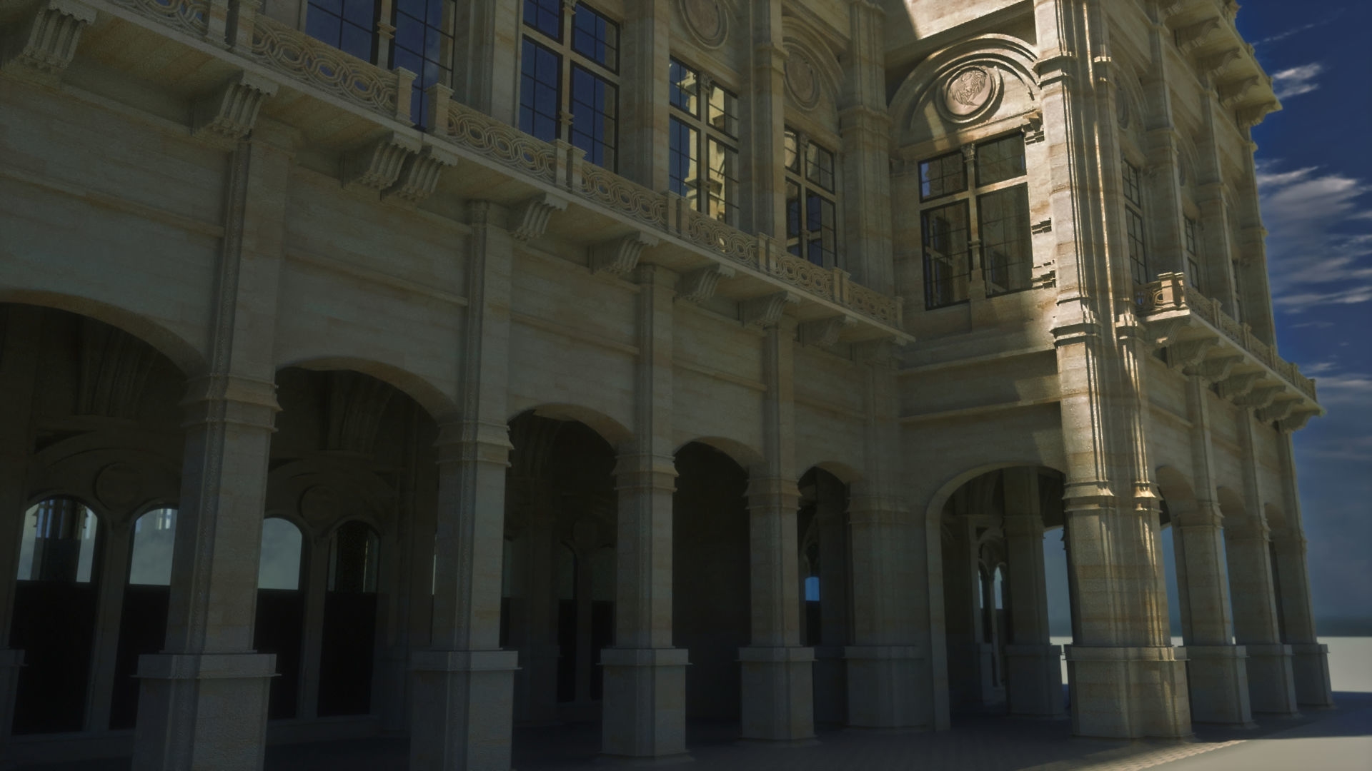 State opera building - Vienna Austria 3D model_18