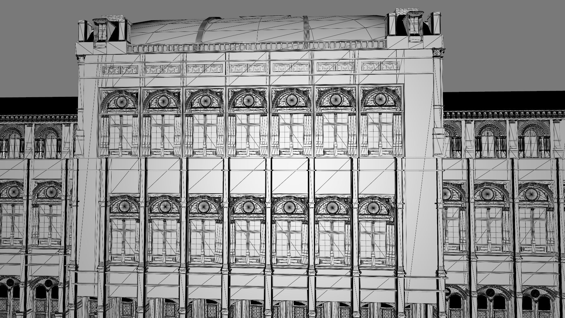 State opera building - Vienna Austria 3D model_23