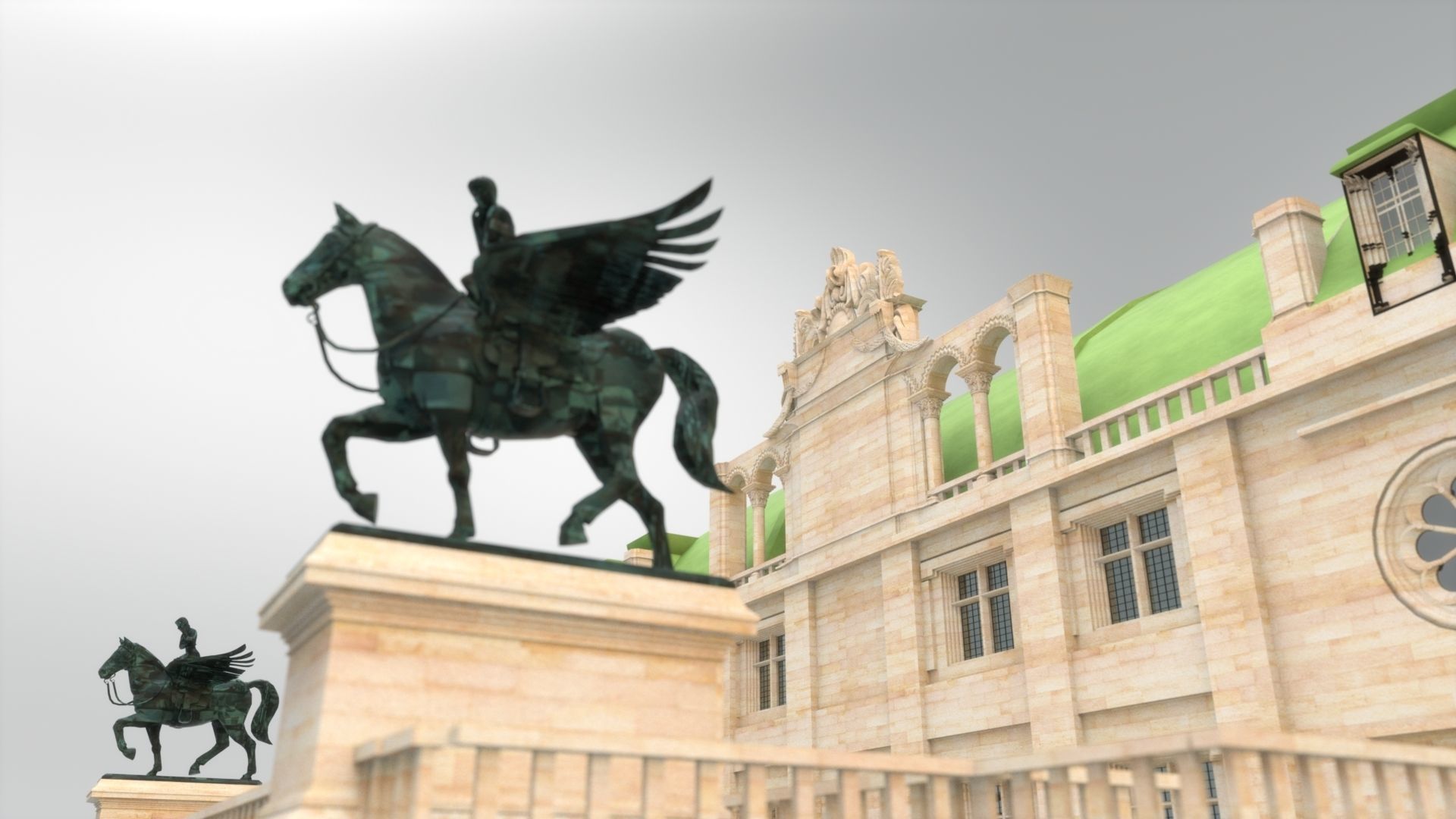 State opera building - Vienna Austria 3D model_7