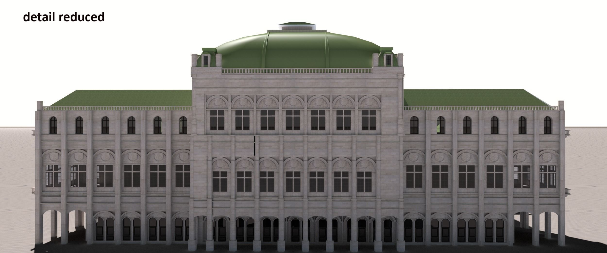 State opera building - Vienna Austria 3D model_26