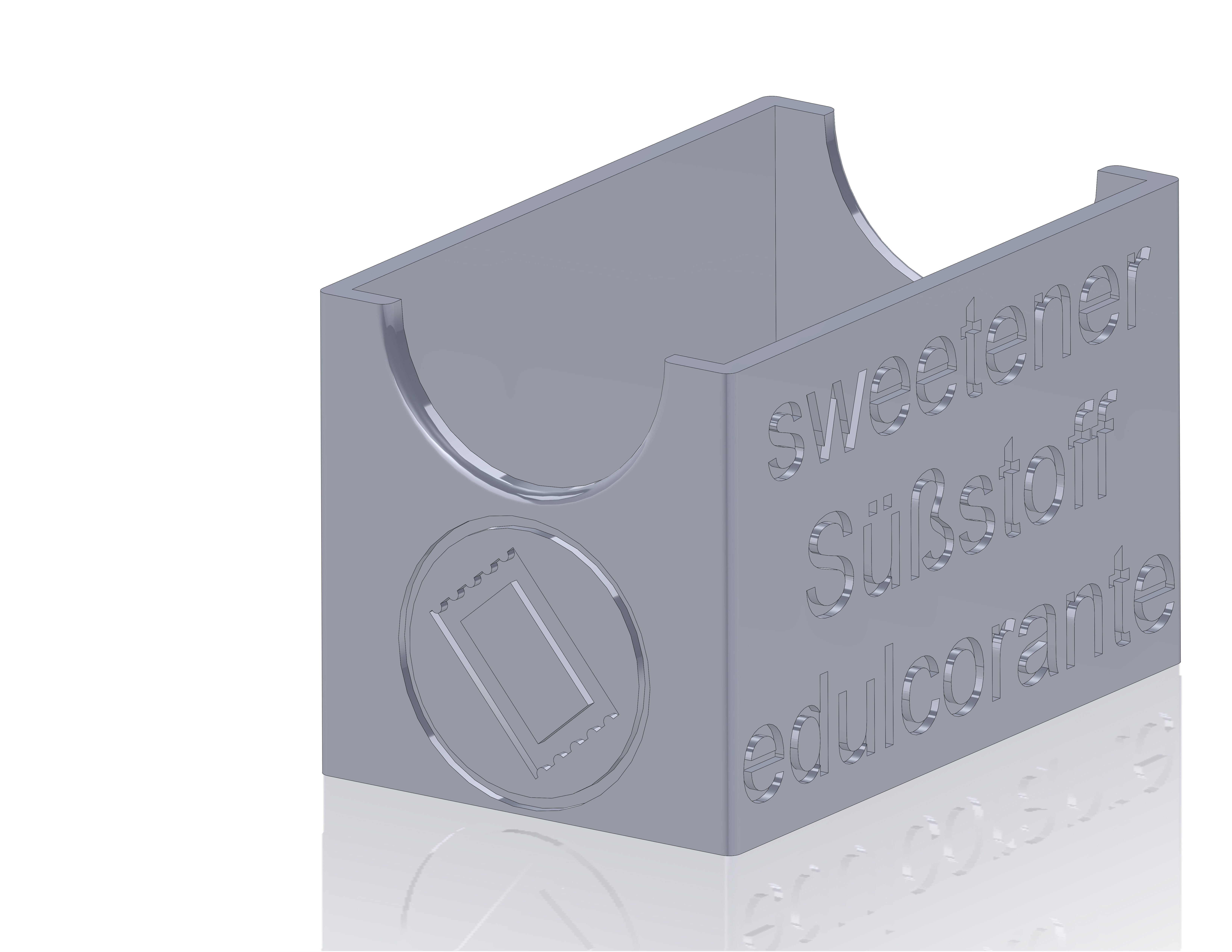 Sweetener Holder 3D print model_1