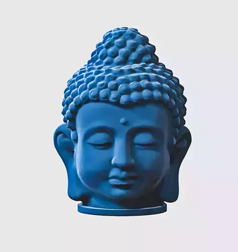 buddha head 3D print model