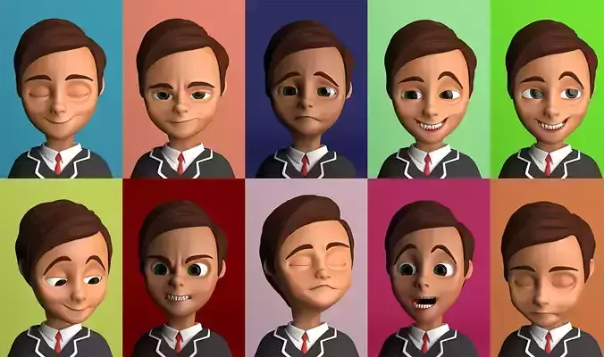 School Kid Character