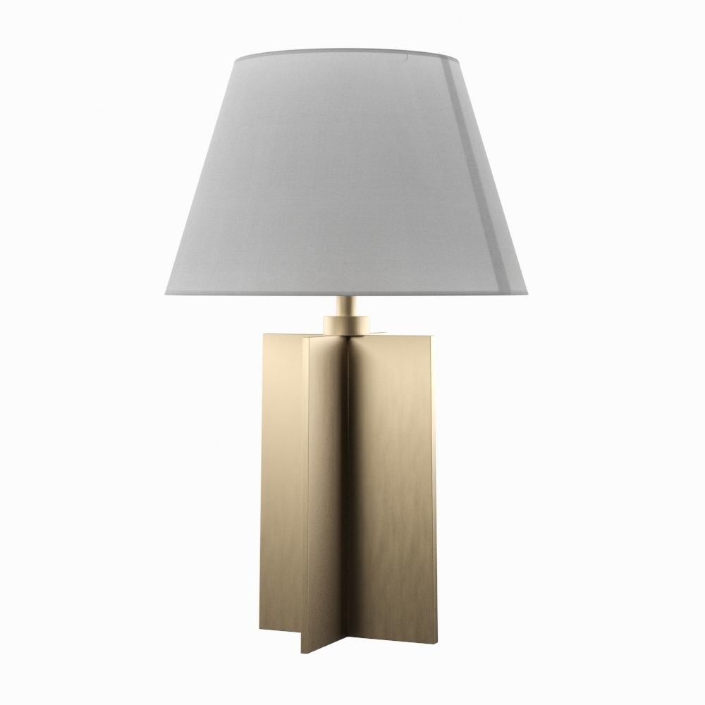 1928 Croisillon table lamp 3D model_1