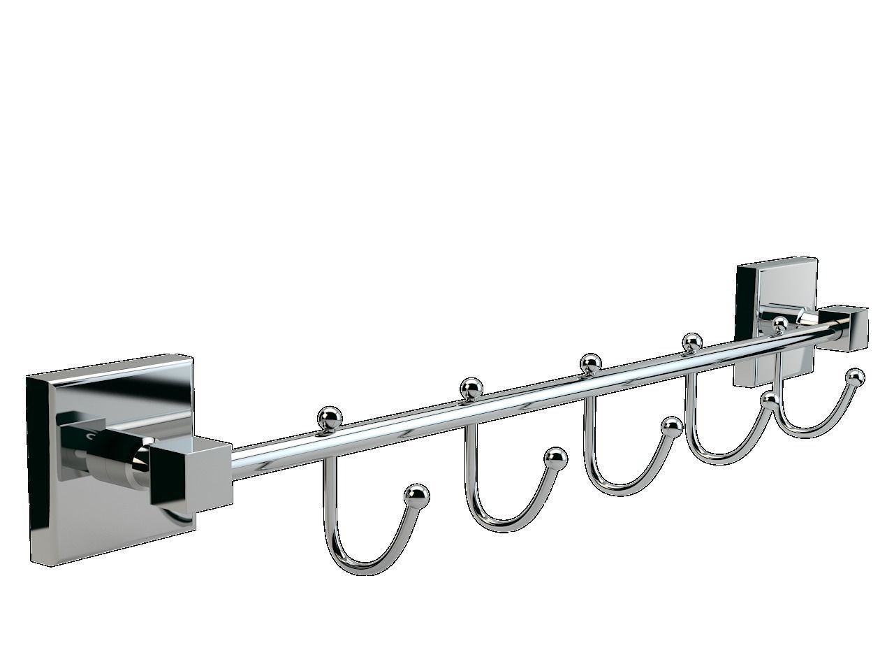 Bay Hook Hanger Quinary 3D model_0