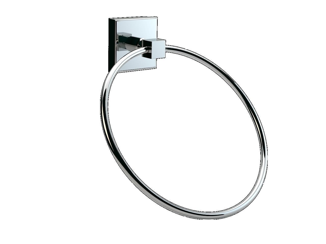 Bay Towel Round 3D model_0