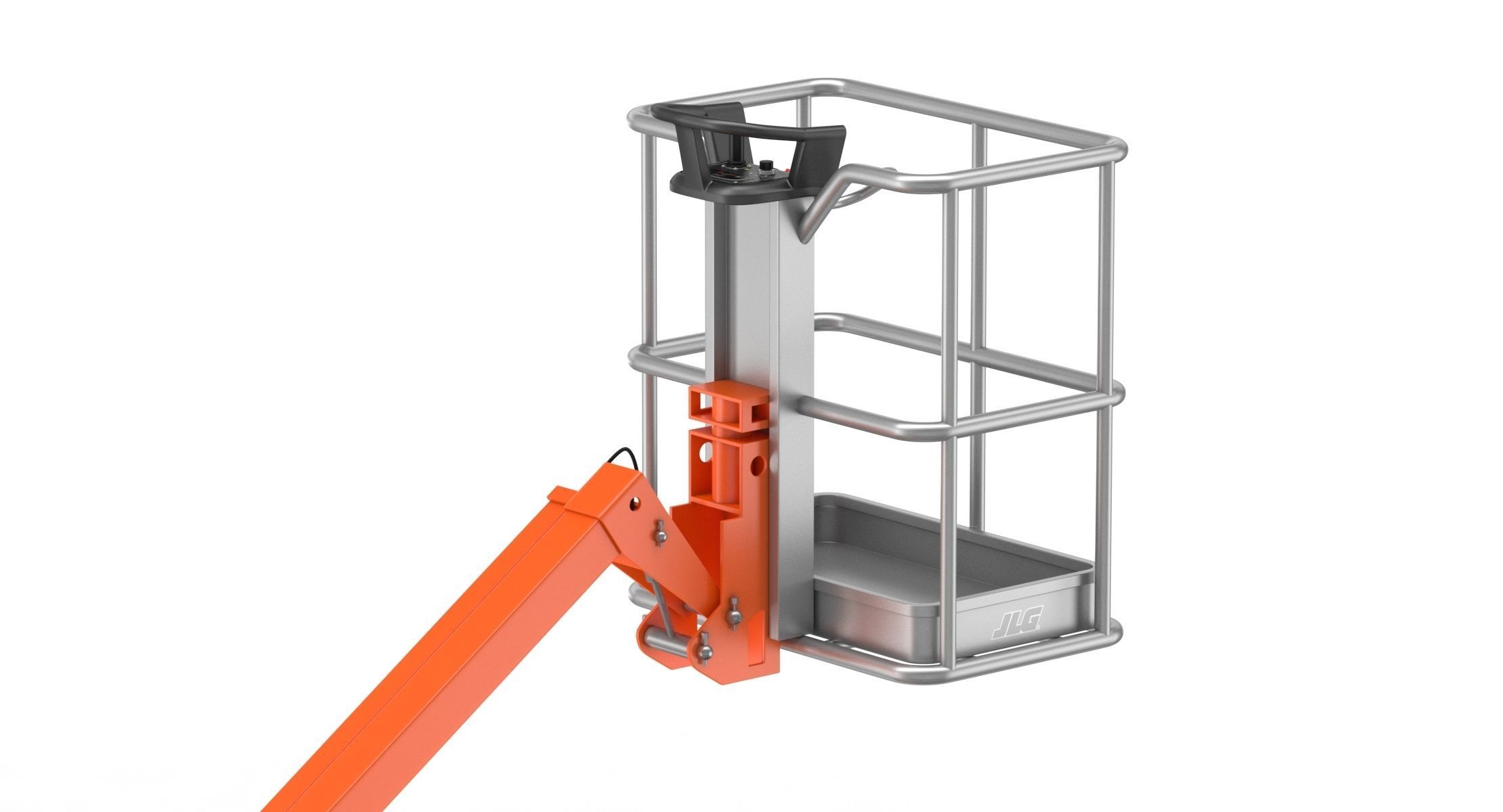 JLG T350 Towable Boom Lift 3D model_8