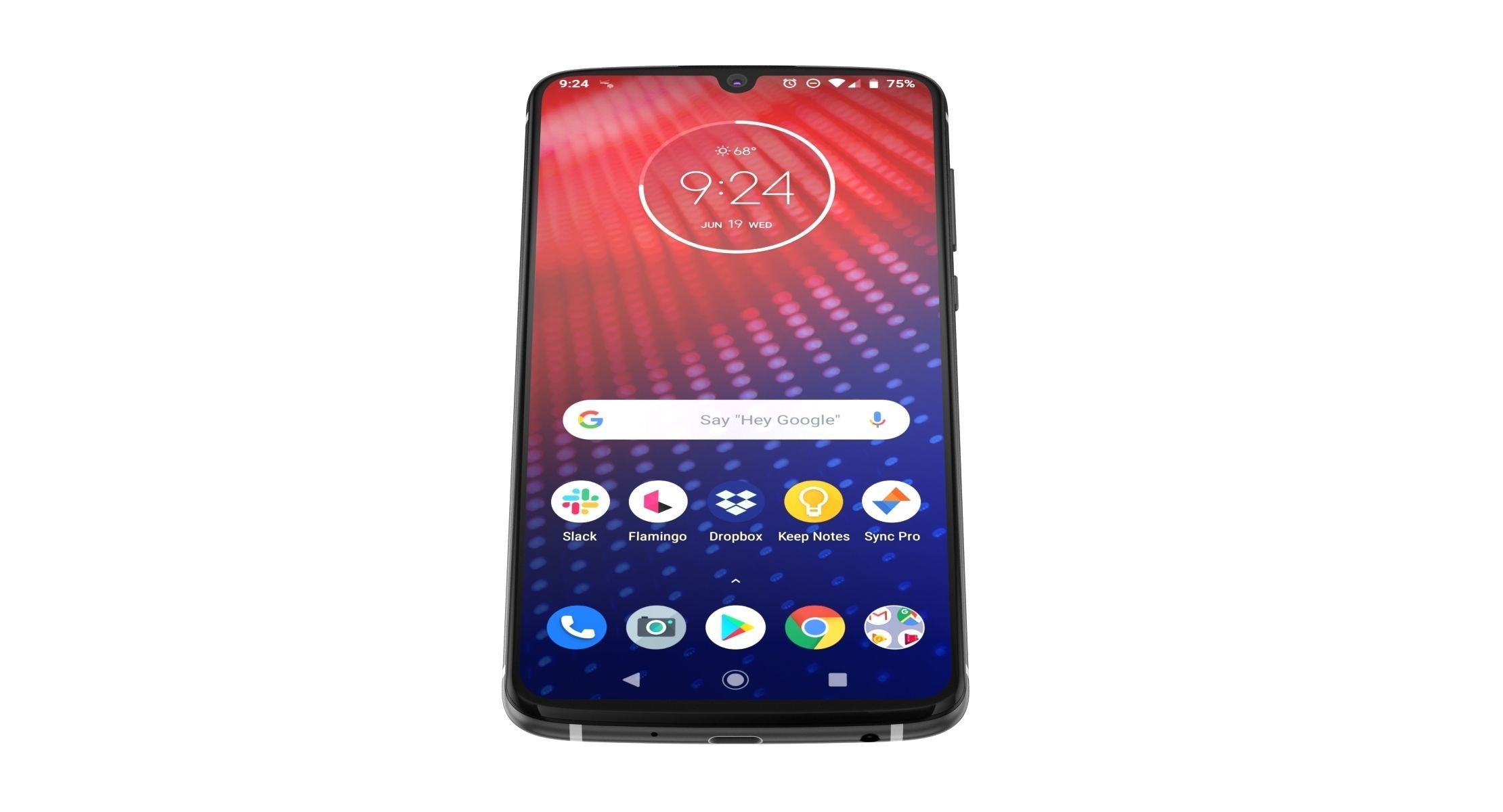 Motorola Moto Z4 3D model_4