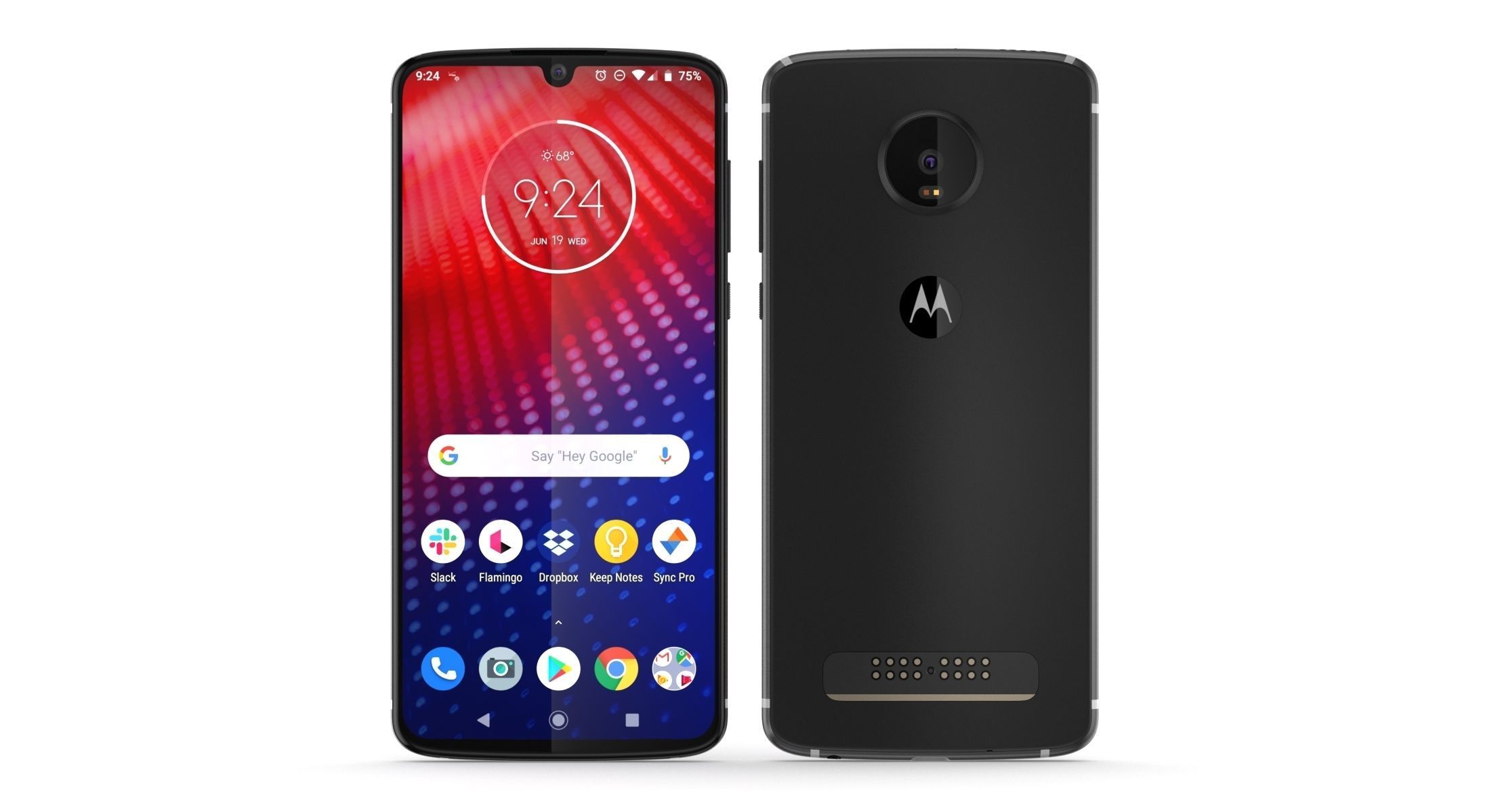 Motorola Moto Z4 3D model_1