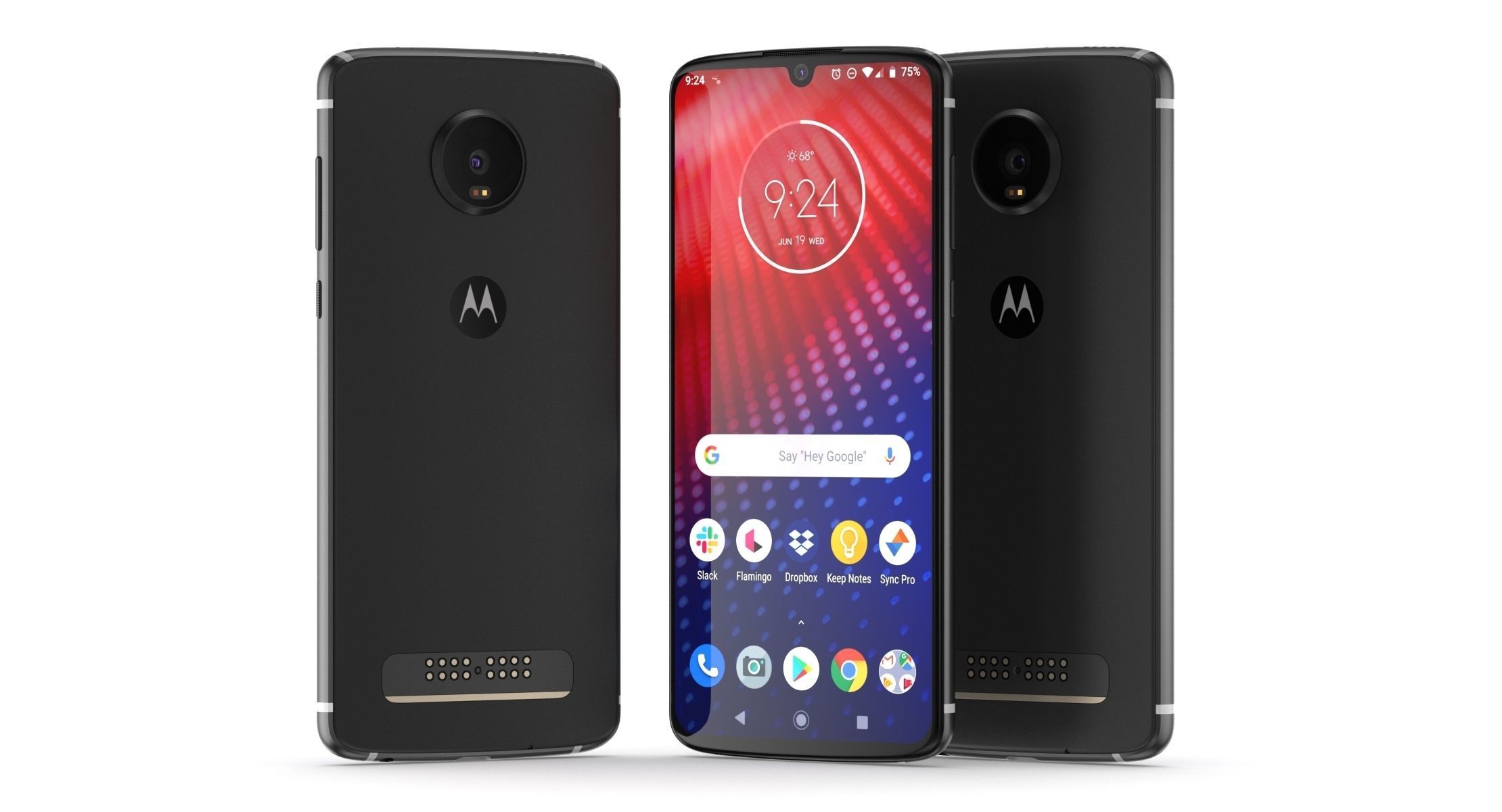 Motorola Moto Z4 3D model_3