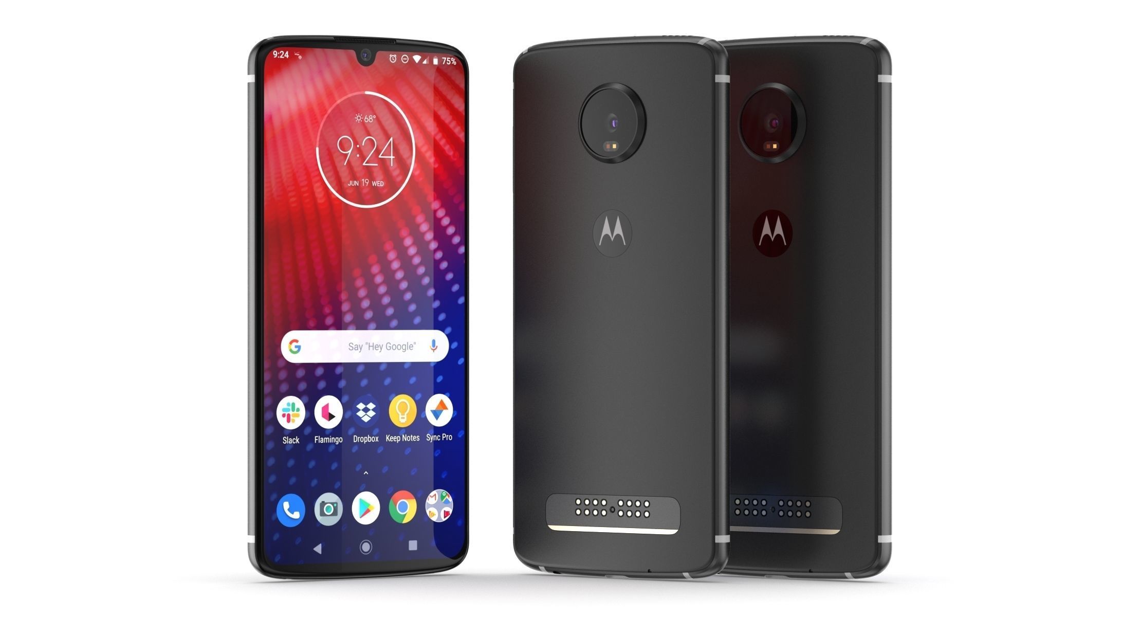 Motorola Moto Z4 3D model_2