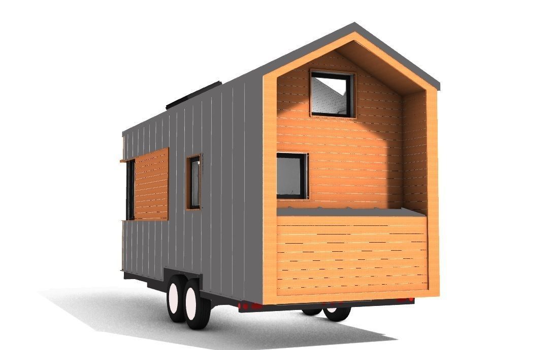 Mt Tolmie Tiny House 3D model_3