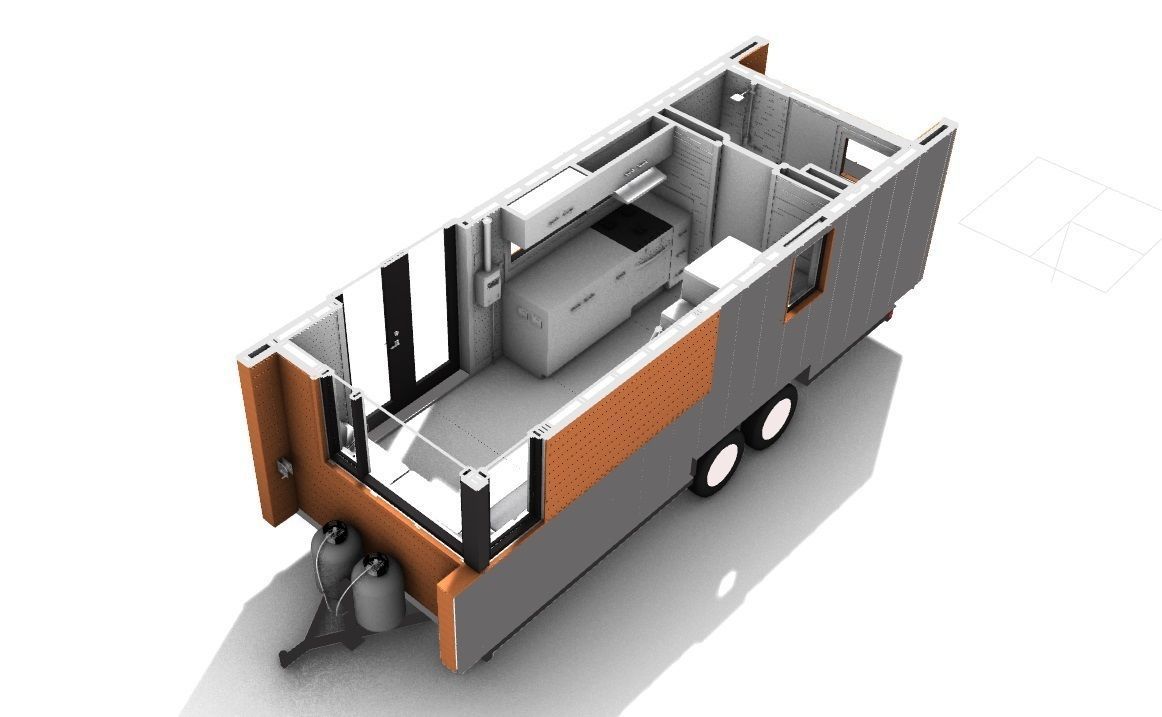 Mt Tolmie Tiny House 3D model_4