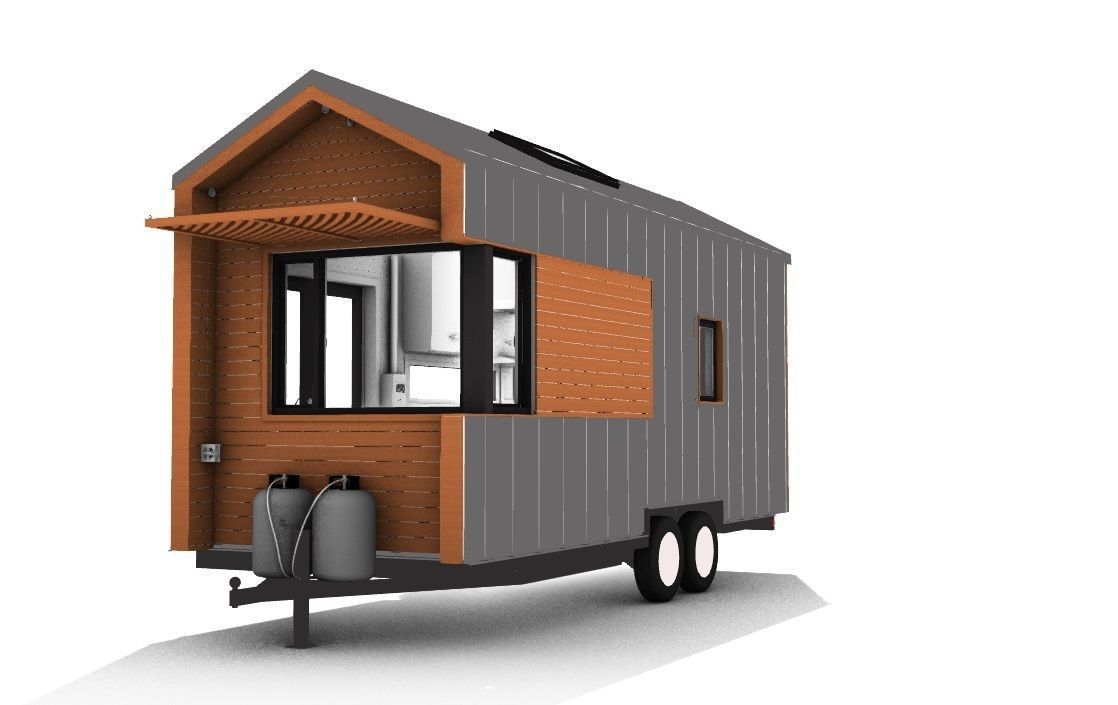 Mt Tolmie Tiny House 3D model_1