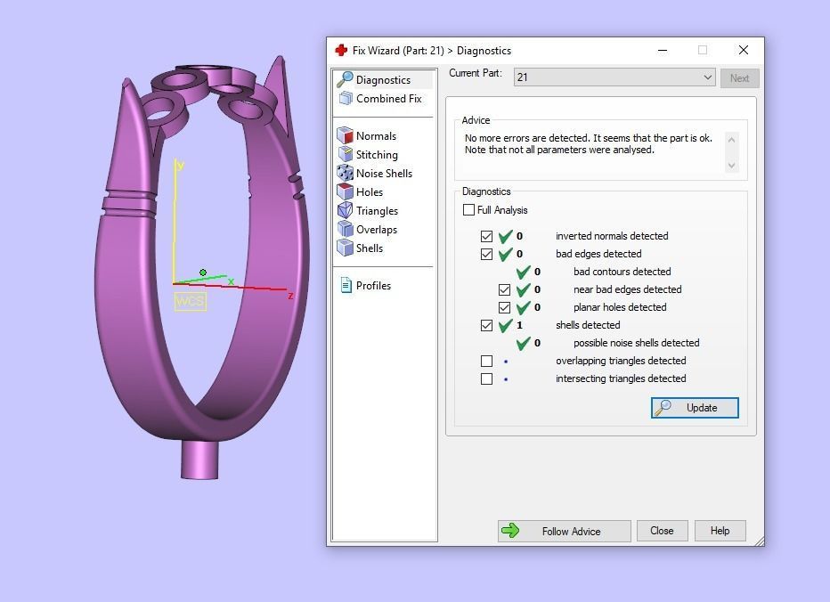 K RINGS N21  2 3D print model_5