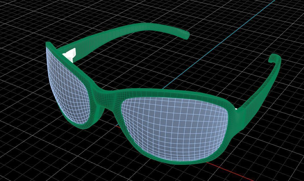 Eyeglasses for Men and Women 3D print model_4