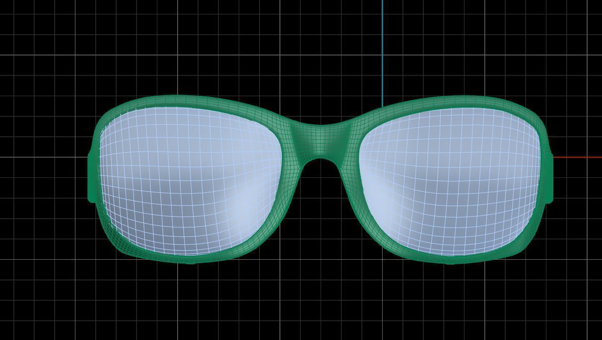 Eyeglasses for Men and Women 3D print model_6