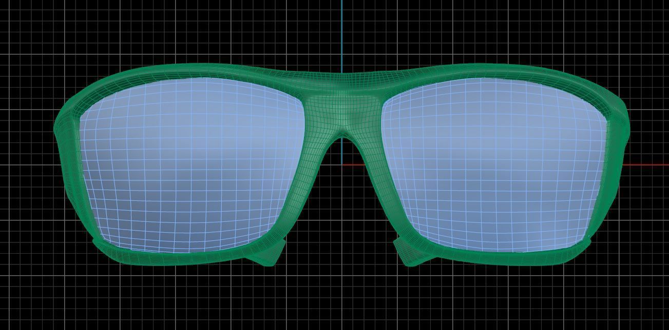Eyeglasses for Men and Women 3D print model_5
