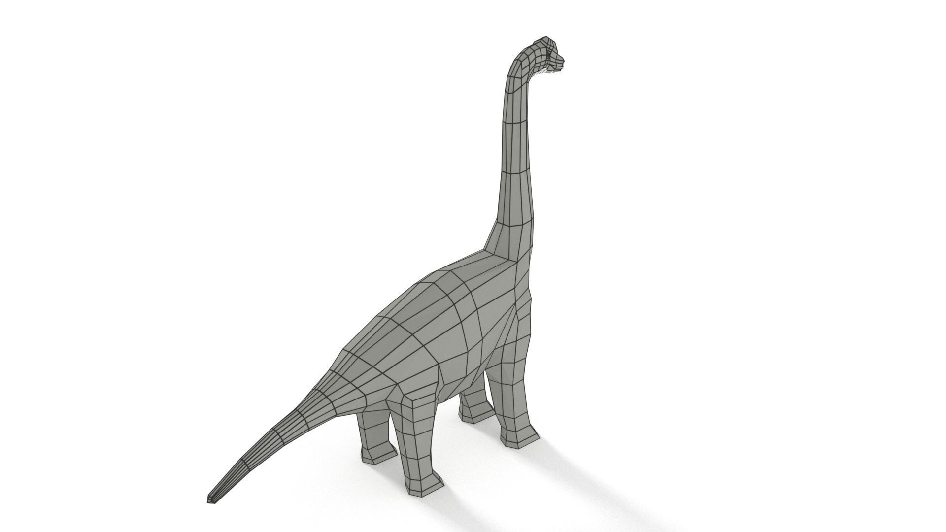 Low Poly Cartoon Dinosaur Collection _12
