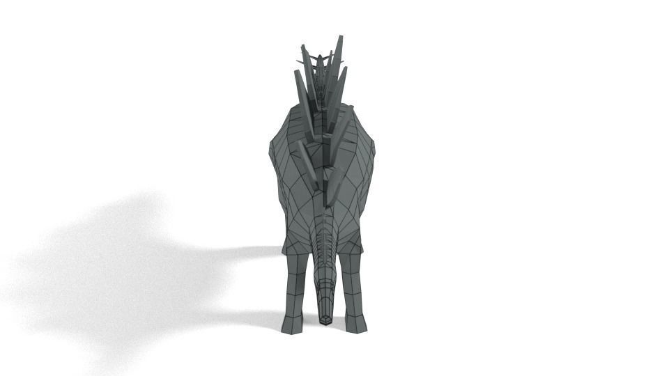 Low Poly Cartoon Dinosaur Collection _45