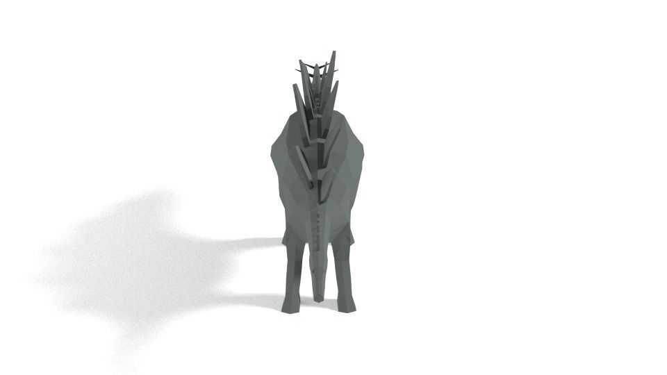 Low Poly Cartoon Dinosaur Collection _37