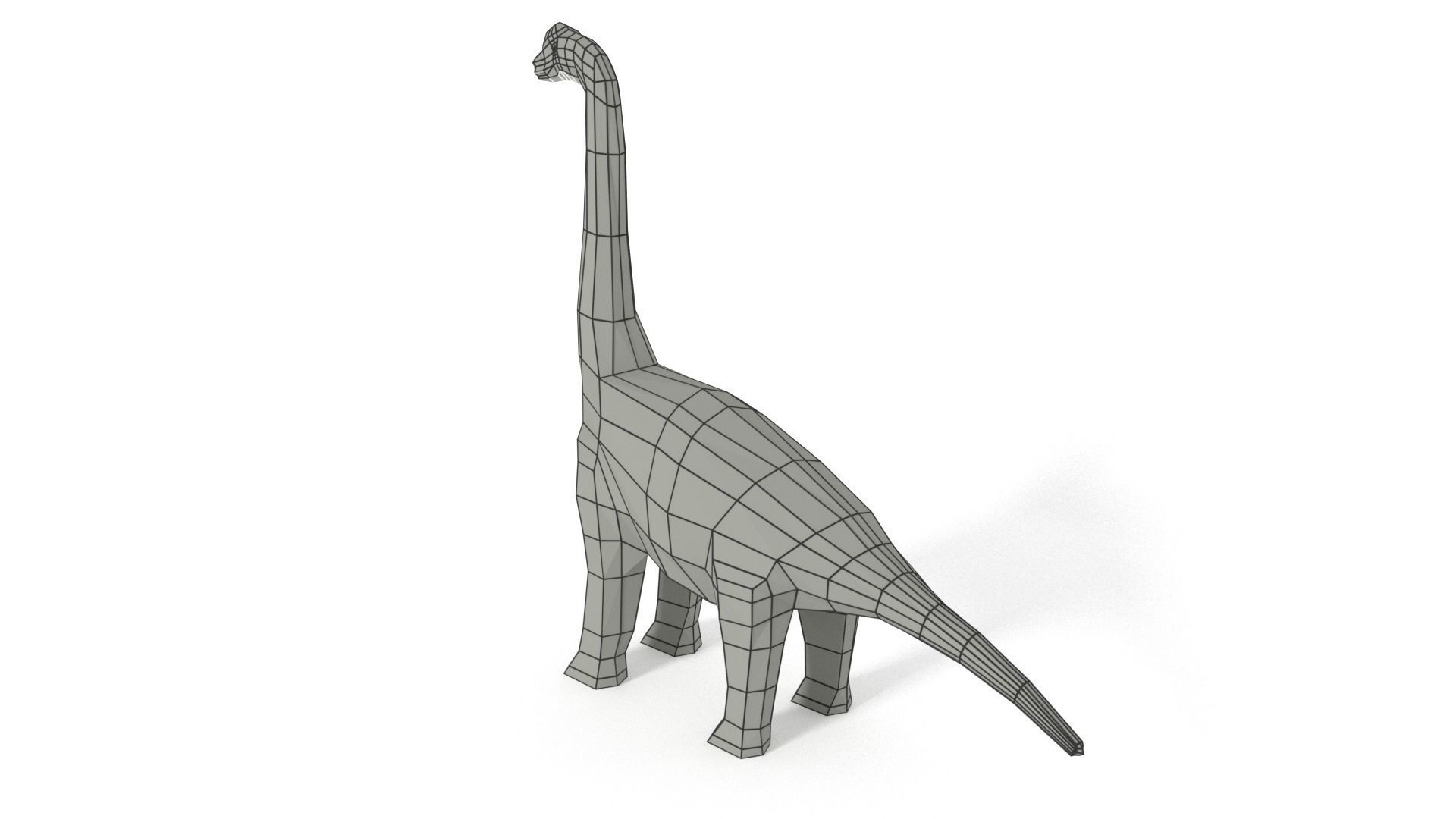 Low Poly Cartoon Dinosaur Collection _16