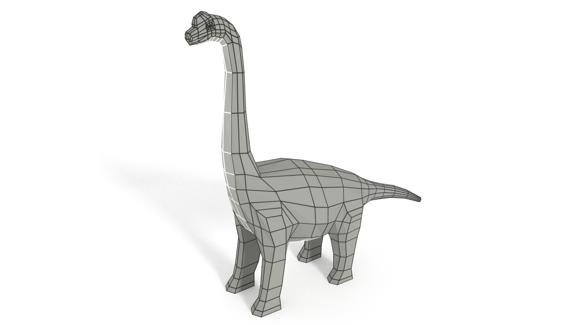 Low Poly Cartoon Dinosaur Collection _11