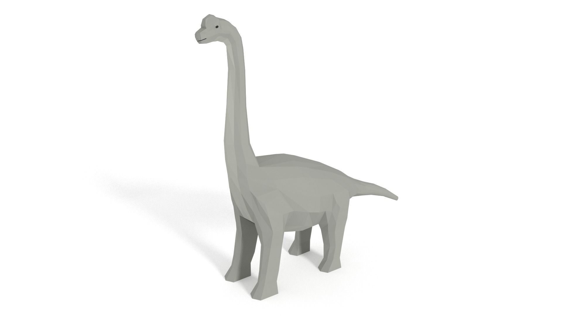 Low Poly Cartoon Dinosaur Collection _5