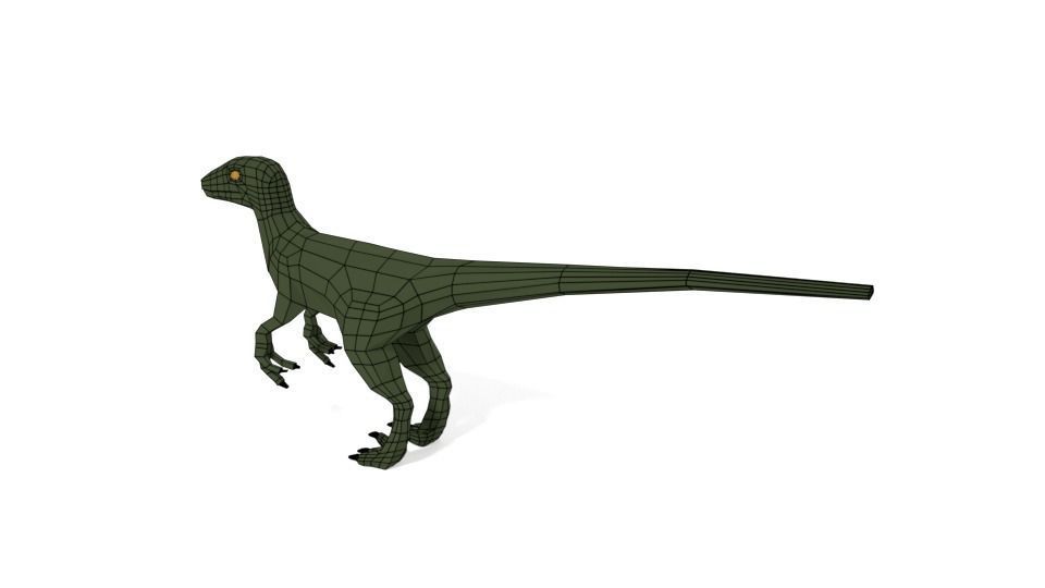 Low Poly Cartoon Dinosaur Collection _30