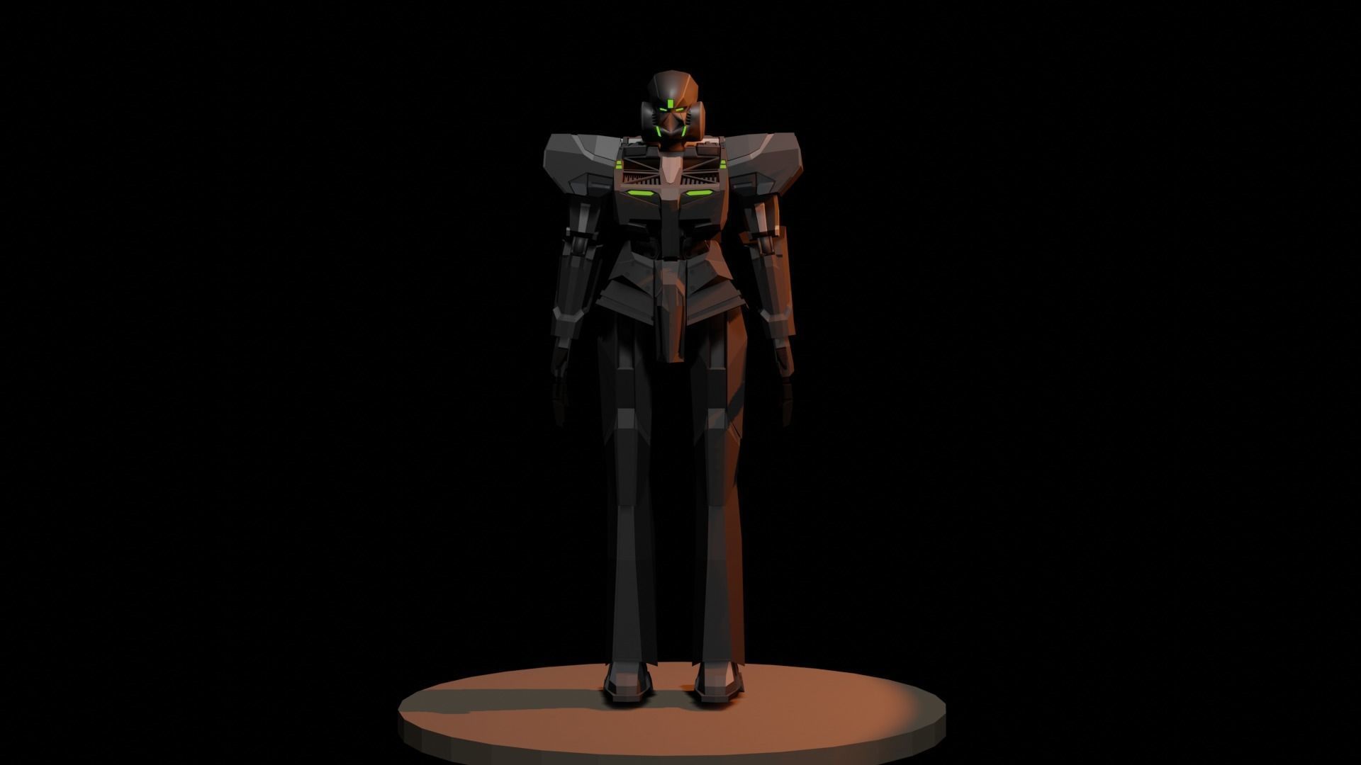 Aldnoah Zero KG7 Kataprakht 3D model_2