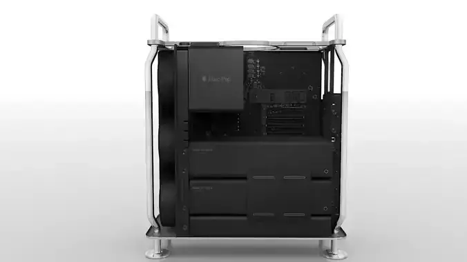 Apple Mac Pro 2019 Inside 3D model