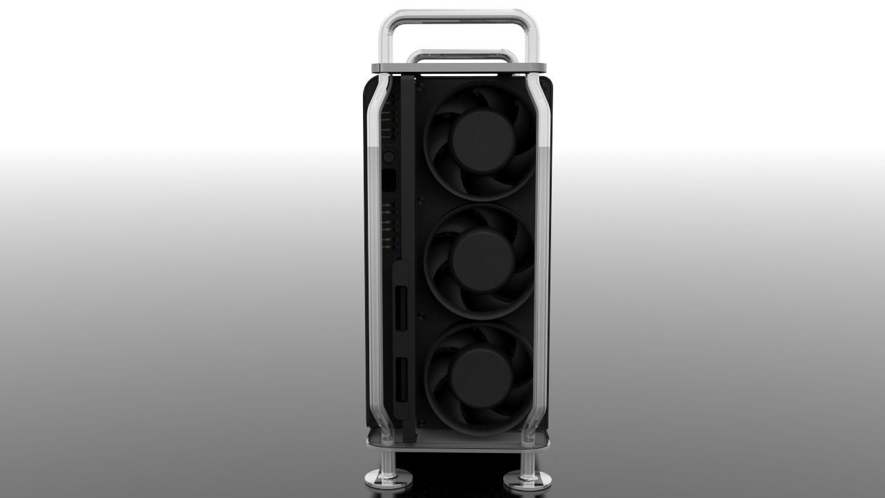 Apple Mac Pro 2019 Inside 3D model_4
