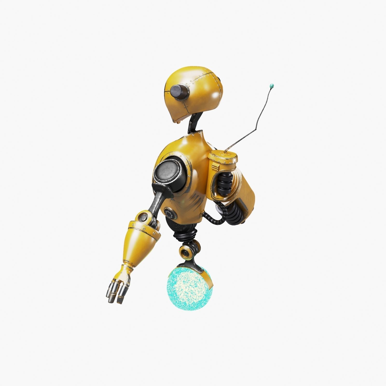 Robot Test Dummy 3D model_13