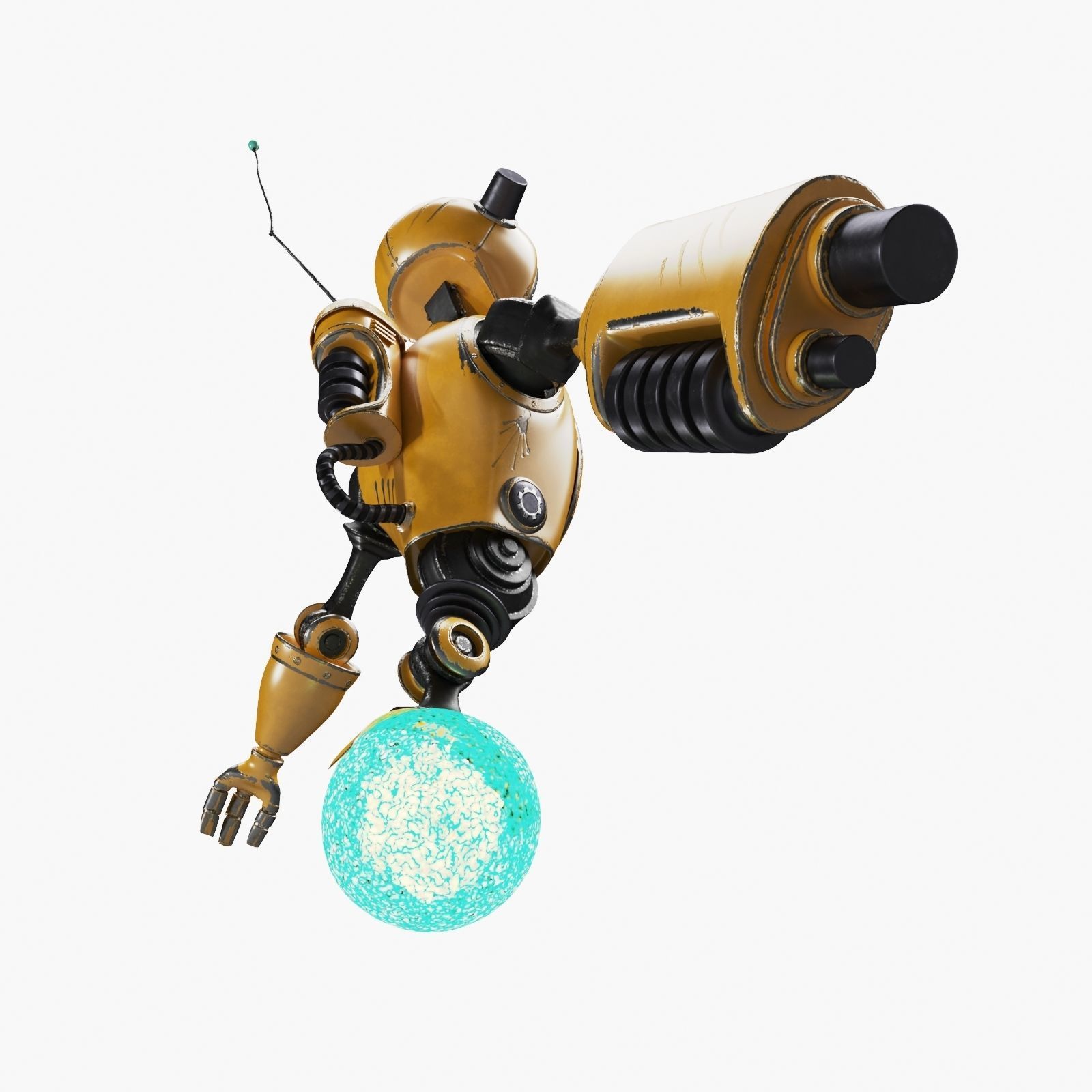 Robot Test Dummy 3D model_5