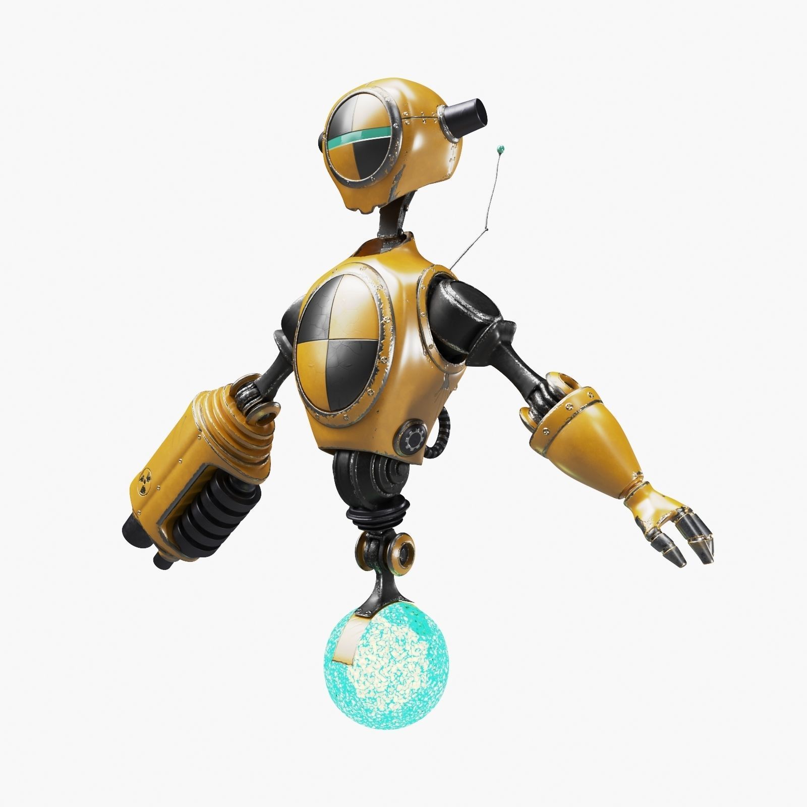 Robot Test Dummy 3D model_7