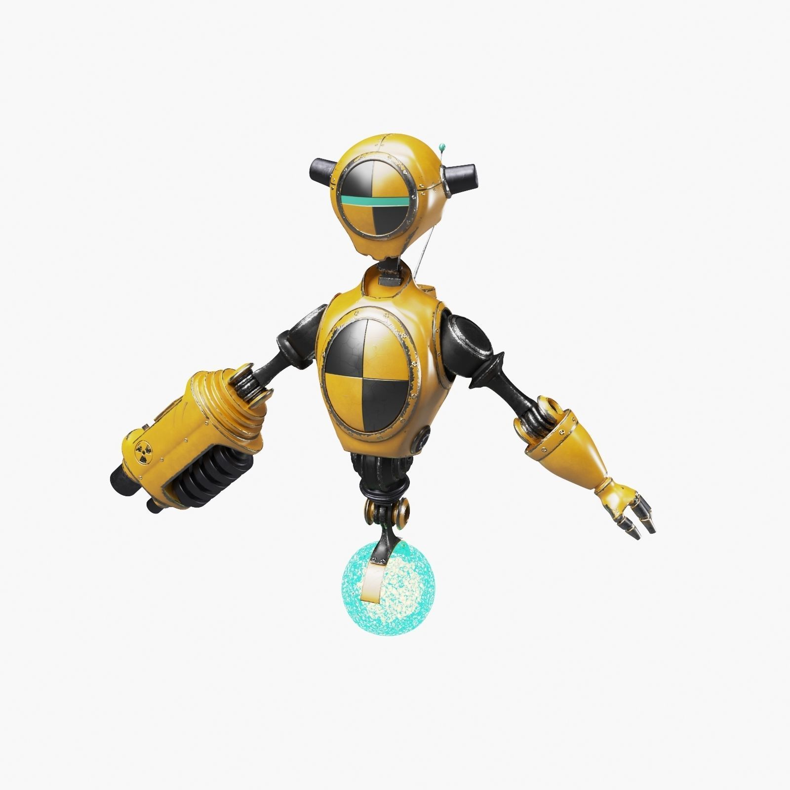 Robot Test Dummy 3D model_15